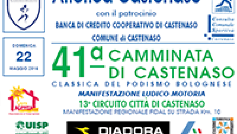 41° Camminata di Castenaso il 22 maggio 2016